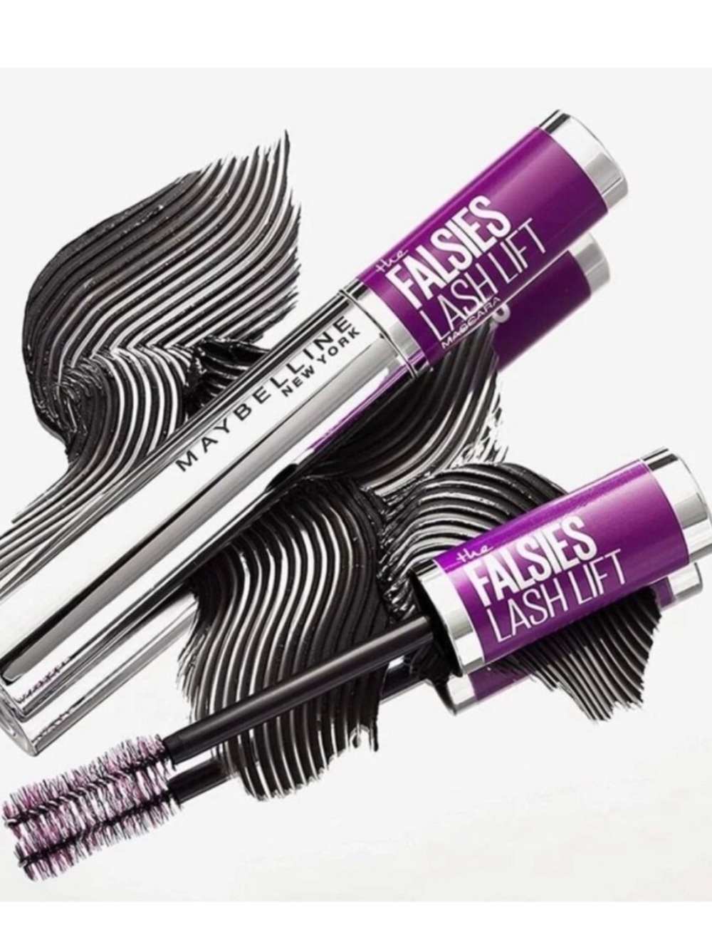 Maybelline The Falsies Lash Lift Volumizing Very Black Mascara-Mini Travel .15oz